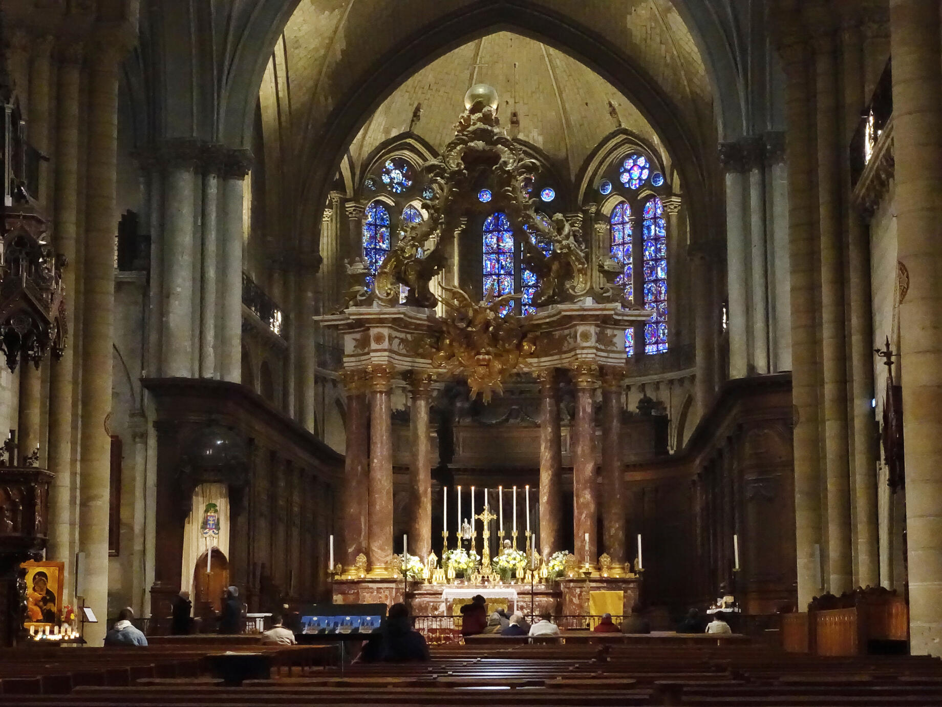 cathedral in normandy